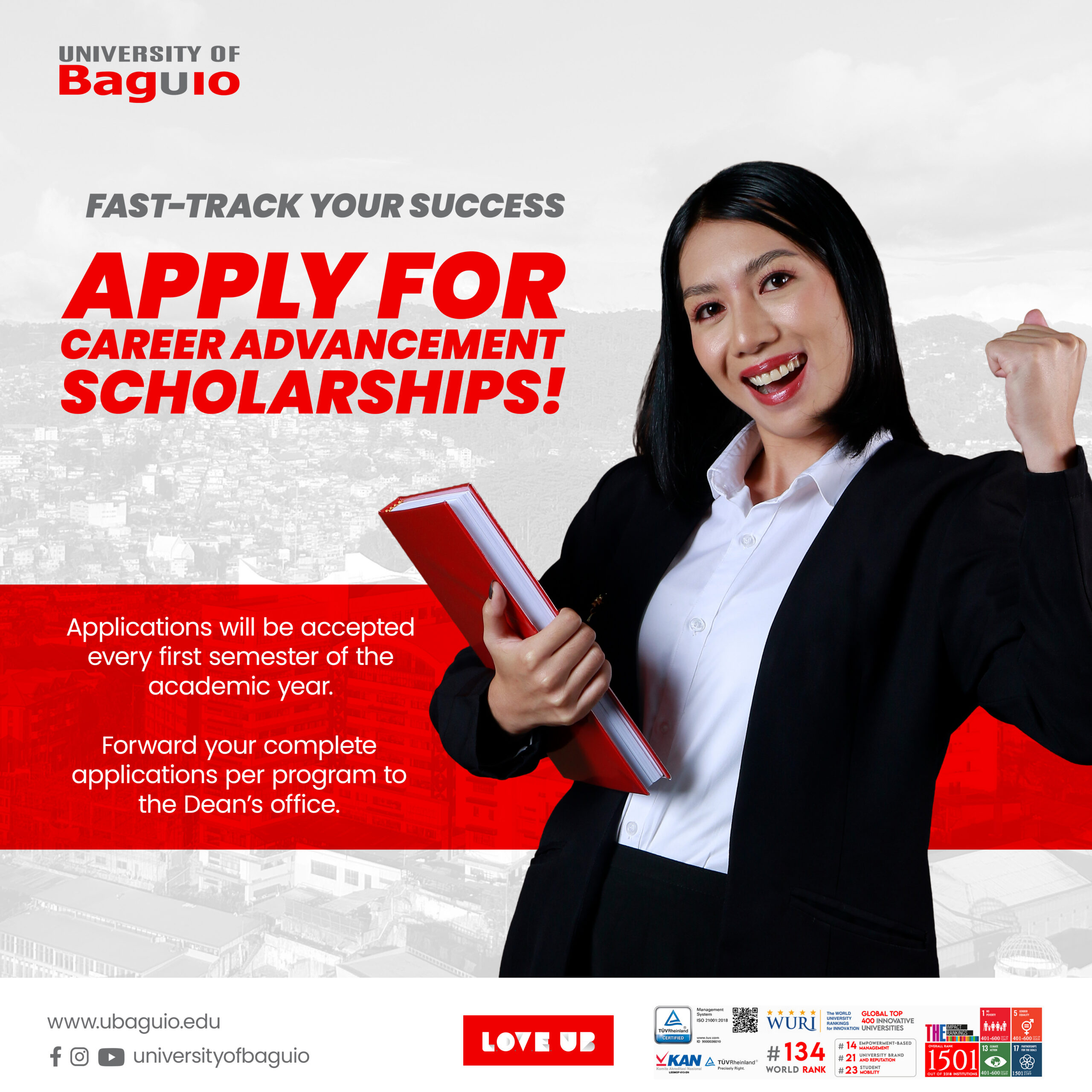 UB Career Advancement Scholarships and Programs